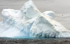 FILE: View of Collins Glacier in Antarctica