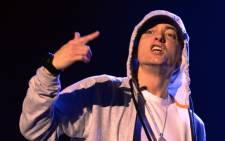 FILE: US rapper Eminem. Picture: AFP.