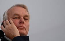 French Minister of Foreign Affairs and International Development Jean-Marc Ayrault. Picture: AFP.
