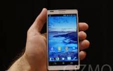 The Sony Xperia Z. Picture: AFP.