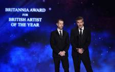 FILE: DB Weiss (L) and David Benioff present the Britannia Award for British Artist of the Year onstage at the 2018 British Academy Britannia Awards at The Beverly Hilton Hotel on 26 October 2018 in Beverly Hills, California. Picture: AFP
