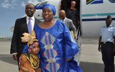 Arrival of the New Chairperson of the African Union Commission, Dr. Nkosazana Dlamini Zuma to Addis Ababa, Ethiopia on14 October 2012. Picture: African Union