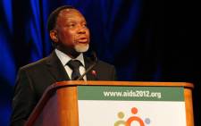 Deputy President Kgalema Motlanthe speaks at the XIX International Aids Conference held in Washington DC. Picture: GCIS.