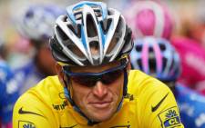 FILE: Lance Armstrong made a low key return to the Tour de France on Thursday when the American cancer survivor set off on a charity ride that follows the route of this year's race. Picture: AFP