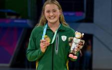 FILE: Lara van Niekerk after her record-breaking win at the 2022 Commonwealth Games. Picture: Twitter