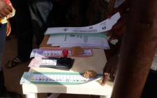 FILE: Nigerians vote in that country’s presidential election on 28 March 2015. Picture: Samson Omale