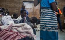 Displaced foreign nationals at the DK Williams Community Centre in Katlehong. Picture: Kayleen Morgan/EWN