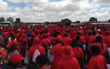 Sadtu has issued a strike notice and will conduct a ballot with its members to gauge support for the strike. Picture: EWN. 