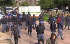 FILE: #FeesMustFall protests sees Wits University shut down after clashes with police. Picture: Kgothatso Mogale/EWN