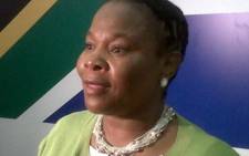 Mineral Resources Minister Susan Shabangu. Picture: EWN.