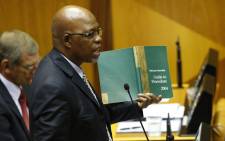 Former ANC chief whip Stone Sizani has been redeployed to be Ambassador to Germany after resigning from Parliament. Picture: EPA/NIC BOTHMA/POOL.