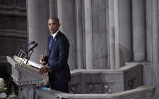FILE: Former US President Barack Obama. Picture: AFP. 
