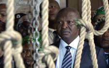 FILE: Deputy President David Mabuza along with Mahlangu’s family and invited guests re-enacted his last moments as they climbed the 52 Steps to the reconstructed gallows at Kgosi Mampuru 11 Correctional Facility formerly know as Pretoria’s Central Prison. Picture: Louise McAuliffe/EWN
