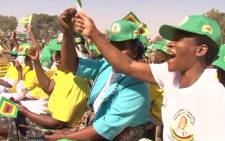 Zanu-PF supporters.