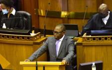 Finance Minister Enoch Godongwana delivers his maiden Medium-term Budget Policy Statement in Parliament on 11 November 2021. Picture: GCIS.
