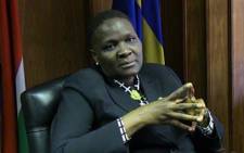 National Police Commissioner General Riah Phiyega. Picture: Christa Eybers/EWN.