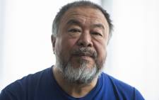 Berlin-based Chinese dissident artist Ai Weiwei speaks to AFP reporters in Berlin on 15 August 2019. Picture: AFP