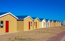 FILE: A row of newly built RDP houses. Picture: © geoffsp/123rf.com