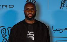 American designer Virgil Abloh arrives to his exhibition at Doha Fire Station in Qatar's capital Doha, on 4 November 2021. Picture: Ammar ABD RABBO/Qatar Museums/AFP