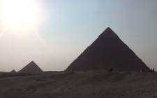 Pyramids in Cairo