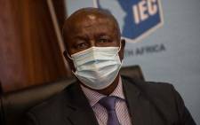 Former Deputy Chief Justice Dikgang Moseneke at an IEC press briefing in Centurion, Johannesburg on 20 May 2021. Picture: Abigail Javier/Eyewitness News