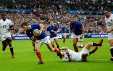 France's Vincent Rattez scores a try during the Six Nations match against England on 2 February 2020. Picture: @SixNationsRugby/Twitter