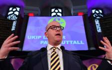 Newly-elected leader of the UK Independence Party Paul Nuttall. Picture: AFP