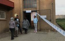 Community members enter the Civic Centre in Reiger Park on 8 May 2019 to cast their ballots. Picture: Thando Kubheka/EWN