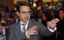 US actor Robert Downey Jr. poses on the red carpet arriving for the European Premiere of the film Captain America: Civil War in London on 26 April 2016. Picture: Adrian Dennis/AFP.
