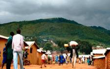 A view of a refugee camp in Rwanda. Picture: UNHCR/Anouck Bronee