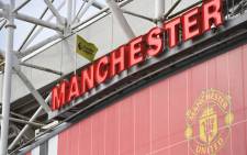 A view of Manchester United's Old Trafford stadium in Manchester, northwest England on 21 April 2021. Picture: Oli Scarff/AFP