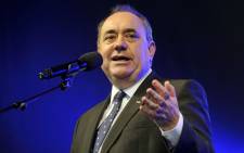 Scotland's First Minister Alex Salmond. Picture: AFP.