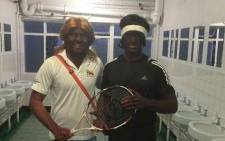 Stellenbosch students in 'black face' as Venus and Serena Williams. Picture: Twitter