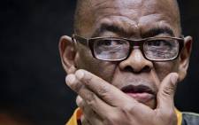 FILE: The ANC's Ace Magashule at the press briefing. Picture: Sethembiso Zulu/EWN