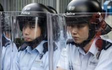 Pro-democracy protests in Hong Kong. Picture: Bridgette Hall