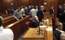 FILE: Boeremag accused and their lawyers in the North Gauteng High Court in 2012. Picture: Barry Bateman/EWN.