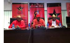 The SACP and Cosatu in Gauteng is briefing the media on political developments in the province. The briefing is following a meeting the two had on Sunday 10 June 2018. Picture: Qaanitah Hunter/EWN

