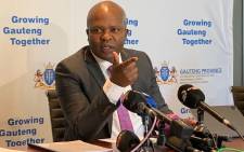 FILE: Cogta MEC Lebogang Maile held a press conference on 06 October 2021 to announce the province’s response from to the ConCourt ruling, which found that the decision to dissolve the Tshwane municipal council was unwarranted. Picture: Eyewitness News.