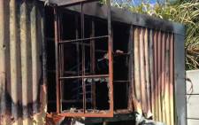 FILE: A 28-year-old man died in a shack fire near Nyanga on Saturday 22 March 2014 while six people were left homeless. Picture: Lauren Isaacs/EWN.