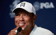 Tiger Woods did not appear to be under the influence of drugs or alcohol during the early-morning incident, and underwent surgery after the roll-over collision Picture: @PGAChampionship/Twitter