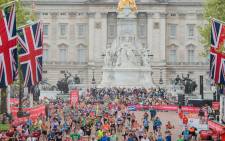 FILE: London Marathon participants. Picture: @LondonMarathon.
