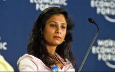 Professor Gita Gopinath will be the first woman to direct the IMF’s research department when she takes over from retiring Maurice Obstfeld at the end of 2018. Picture: AFP