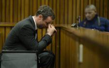 FILE: Oscar Pistorius during his court case at the High Court in Pretoria 8 August 2014. Picture: Pool.
