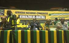 ANC national and provincial leadership at the consultative conference on Friday, 8 June. Picture: Ziyanda Ngcobo/EWN
