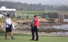 Ted Potter wins the Pebble Beach Pro-Am on 11 February 2018. Picture: @attproam/Twitter