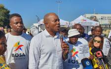 Build One SA (Bosa) leader Mmusi Maimane addresses supporters in Johannesburg on 10 May 2023. Picture: Eyewitness News