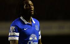 Everton's Belgian forward Romelu Lukaku plays during the English Premier League football match between Everton and Newcastle United at Goodison Park in Liverpool, on September 30, 2013. Picture: AFP 