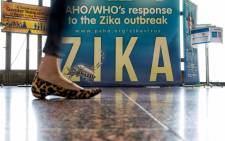 The World Health Organisation campaign on finding solutions over the Zika outbreak. Picture: WHO.