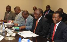 FILE: Deputy President Cyril Ramaphosa during facilitation talks in the Kingdom of Lesotho. Picture: GCIS