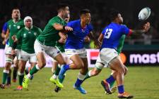 Japan 2019 Rugby World Cup Pool A match between Ireland and Samoa at the Fukuoka Hakatanomori Stadium in Fukuoka on 12 October 2019. Picture: @rugbyworldcup/Twitter.